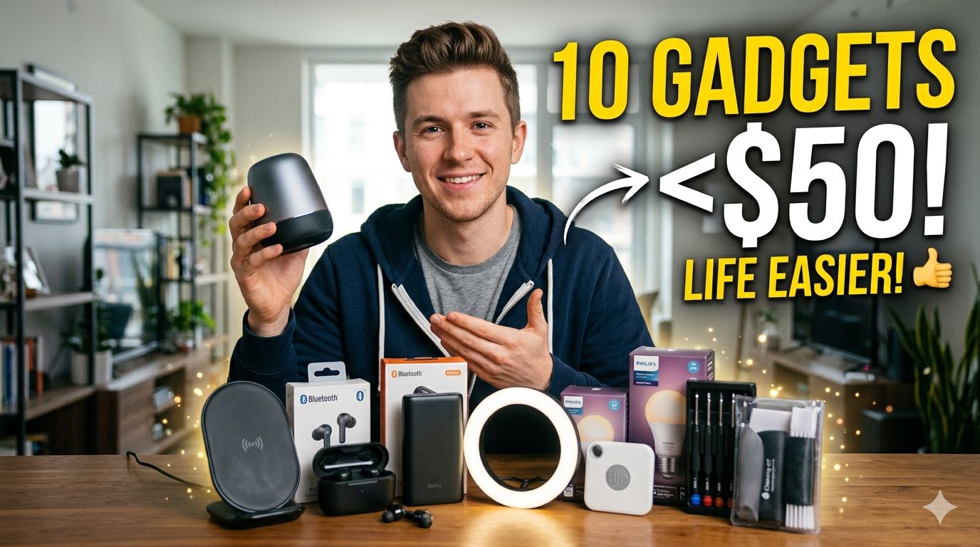 10 Cheap Tech Gadgets That Make Life Easier (And Cost Less Than $50)