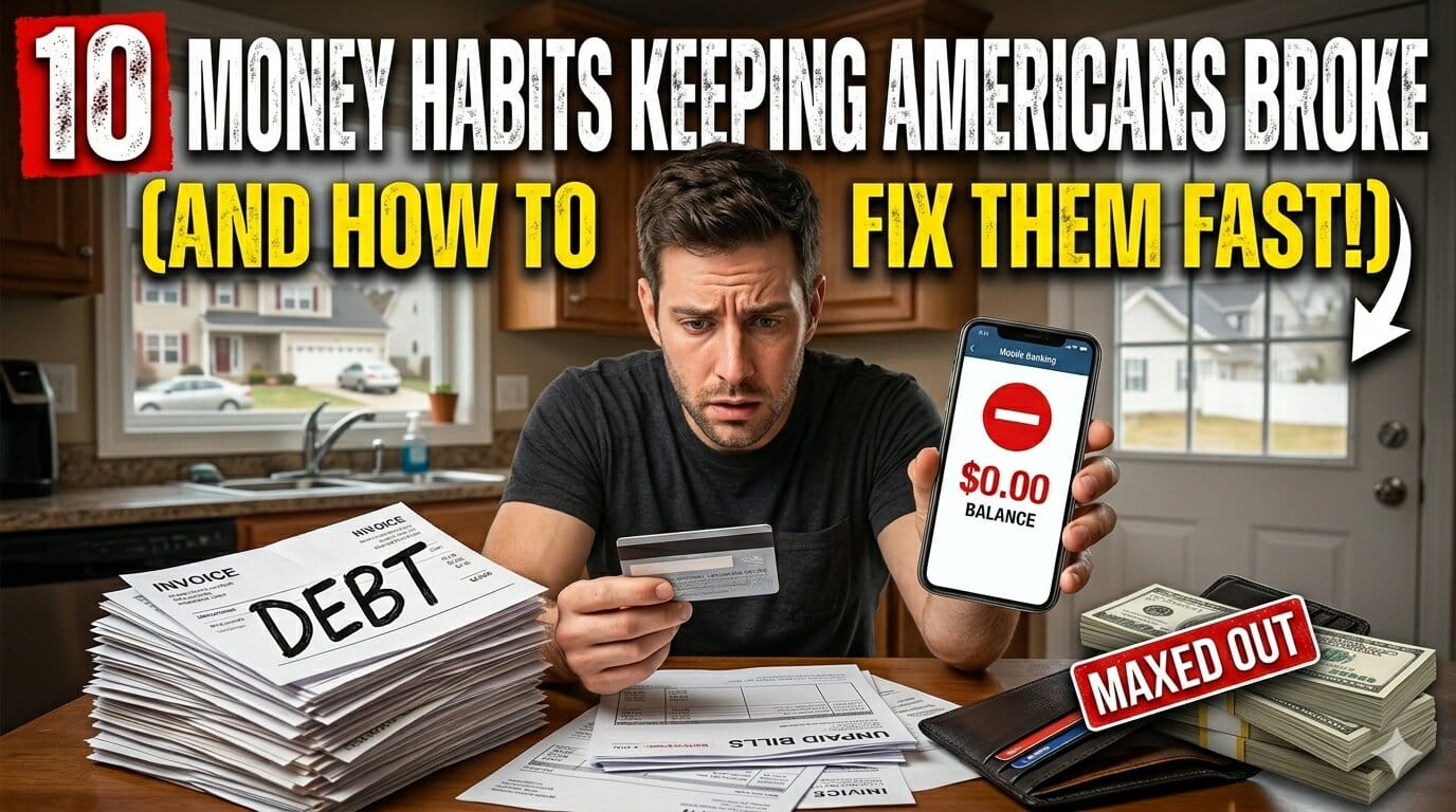 10 Money Habits That Keep Americans Broke (And How to Fix Them Fast)