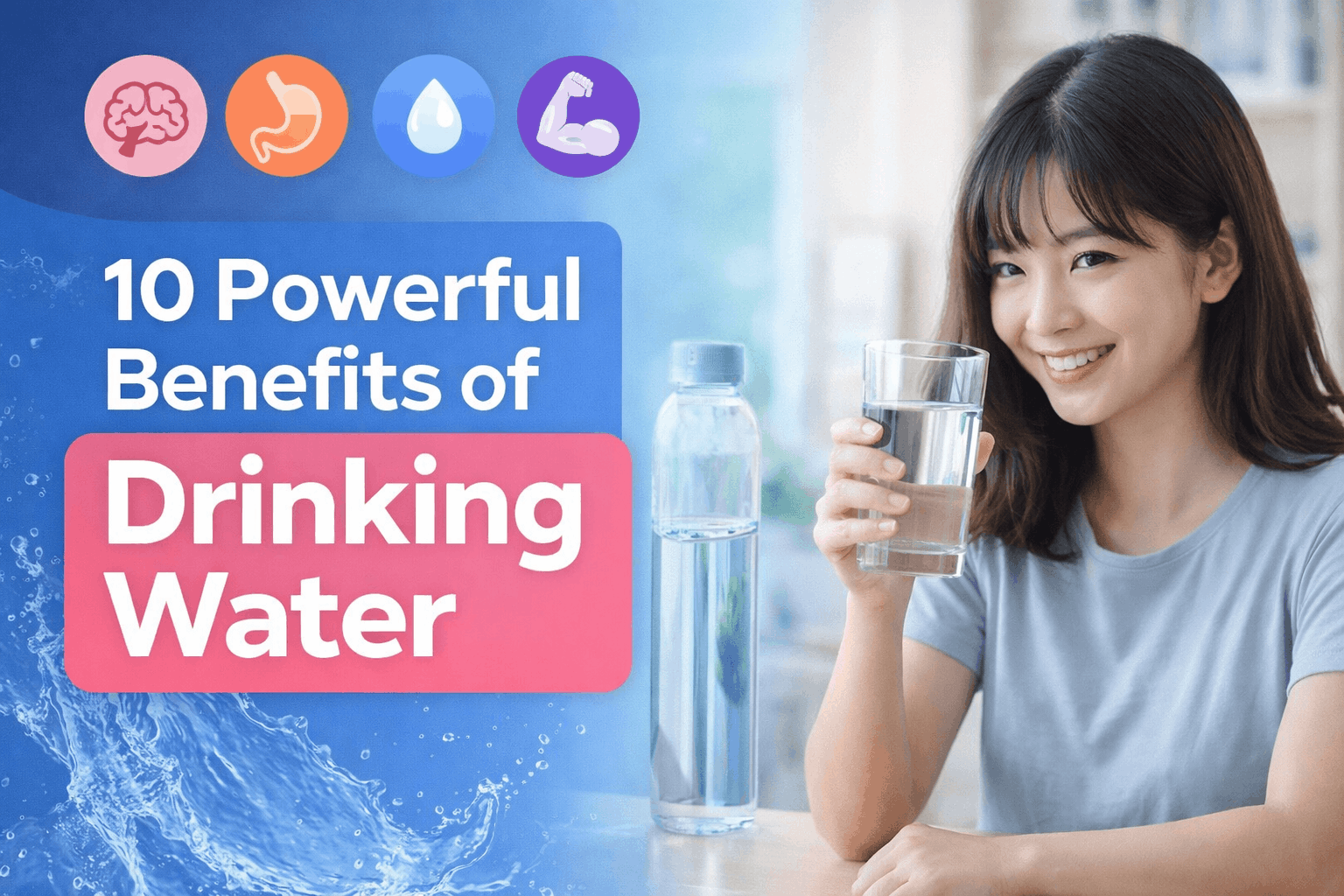 10 Powerful Benefits of Drinking Water Daily for a Healthier Life