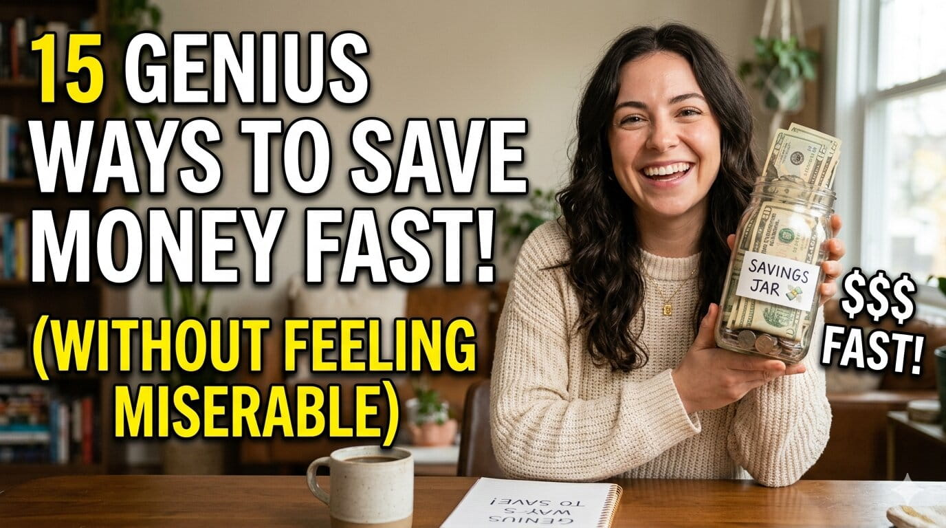 15 Genius Ways to Save Money Fast (Without Feeling Miserable)