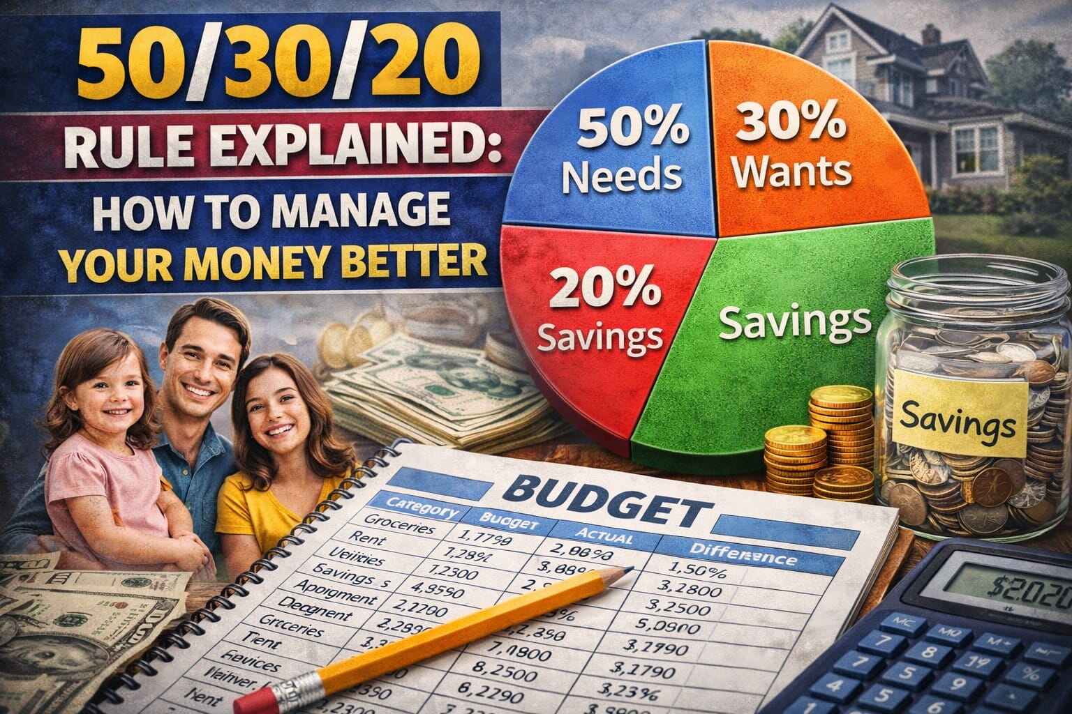 50/30/20 Rule Explained: How to Manage Your Money Better