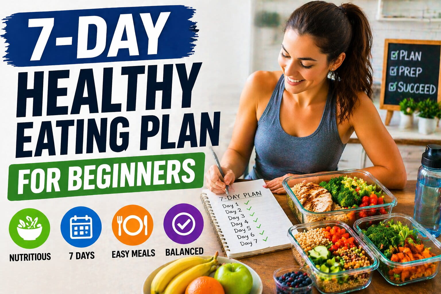 7-Day Healthy Eating Plan for Beginners