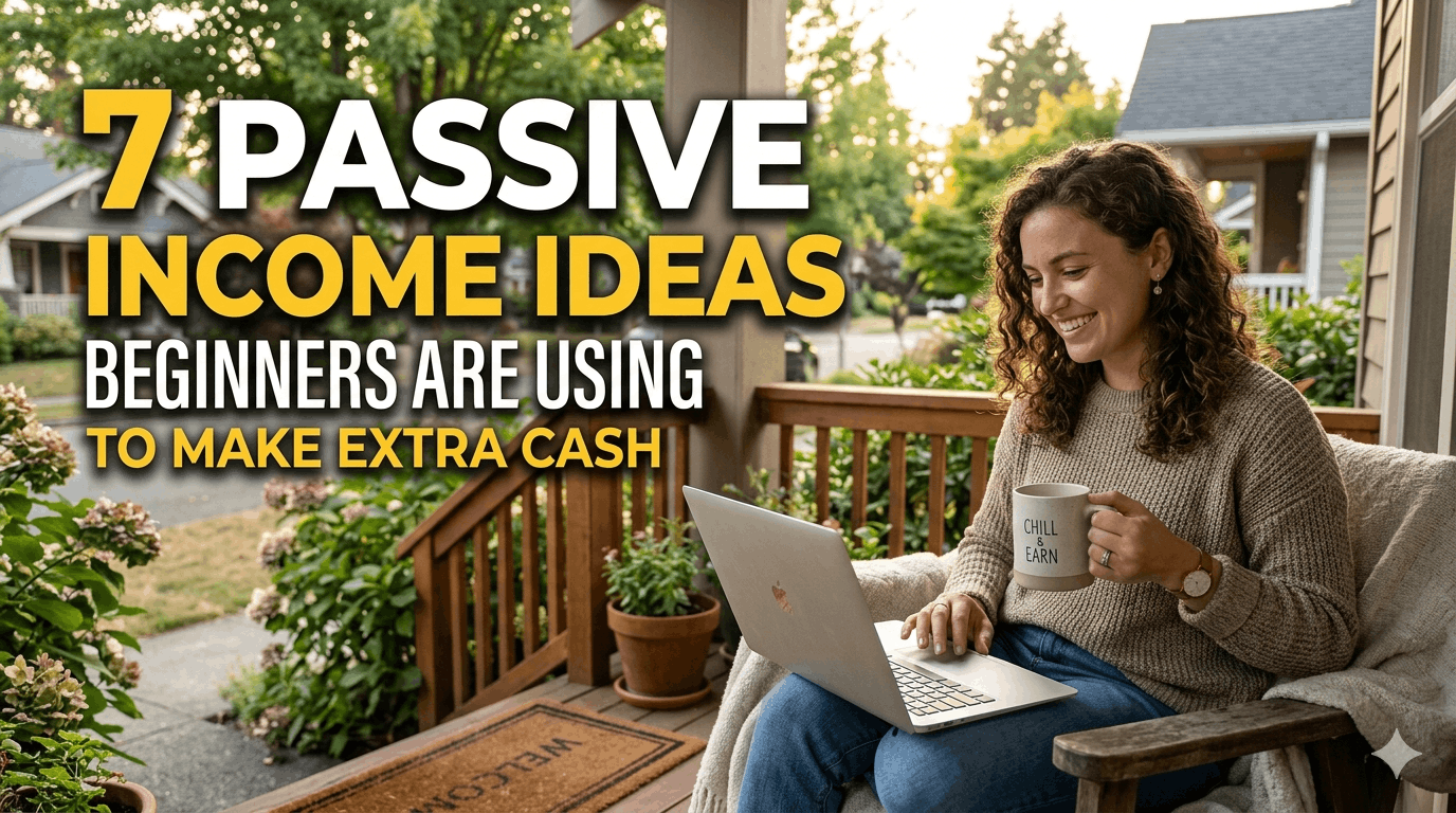 7 Passive Income Ideas Beginners Are Using to Make Extra Cash