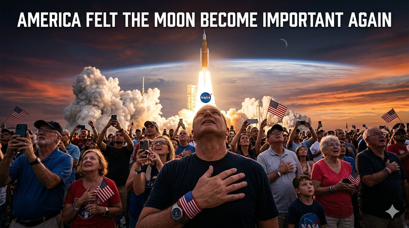 America Didn’t Just Watch Artemis II, It Felt the Moon Become Important Again