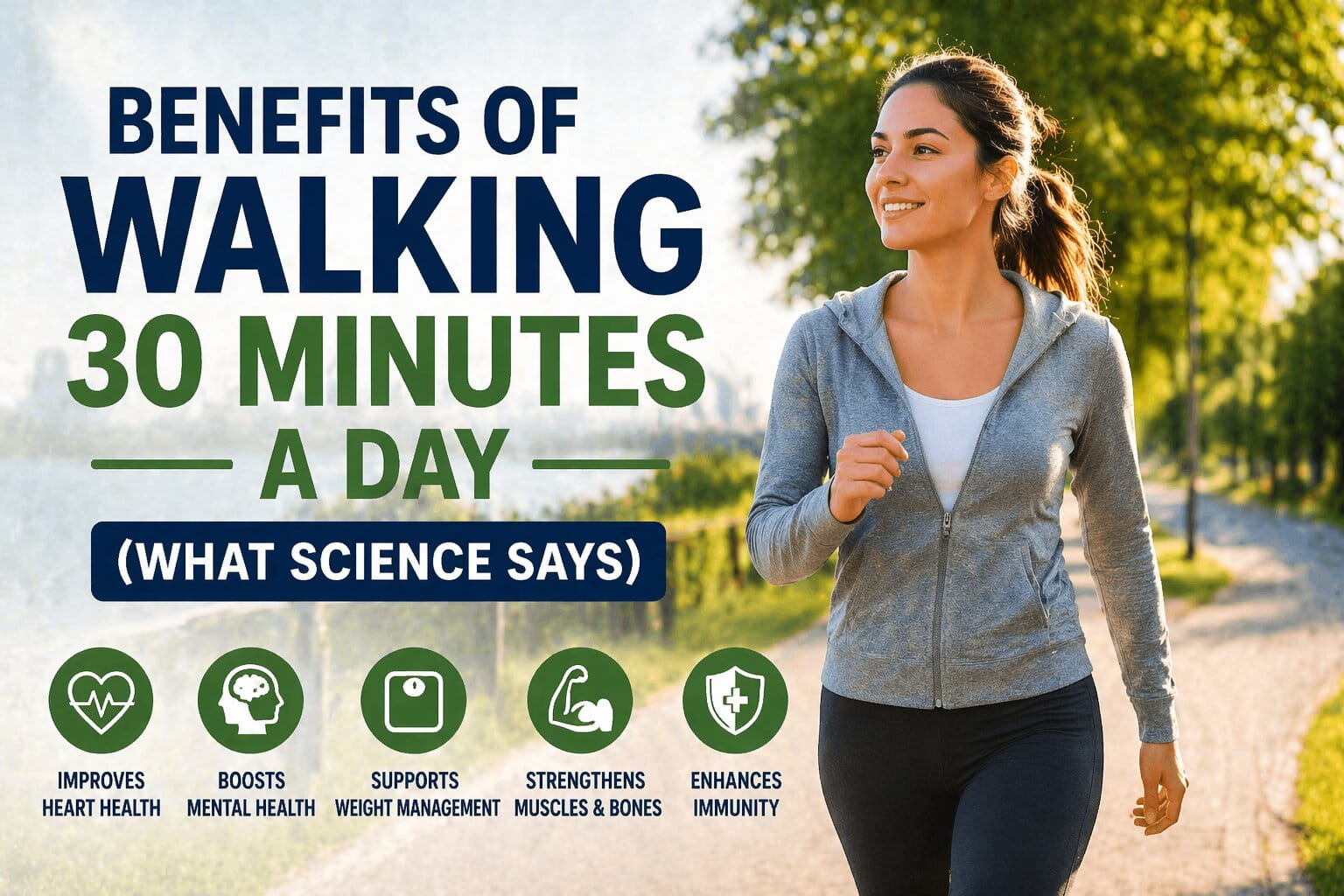 Benefits of Walking 30 Minutes a Day (What Science Says)