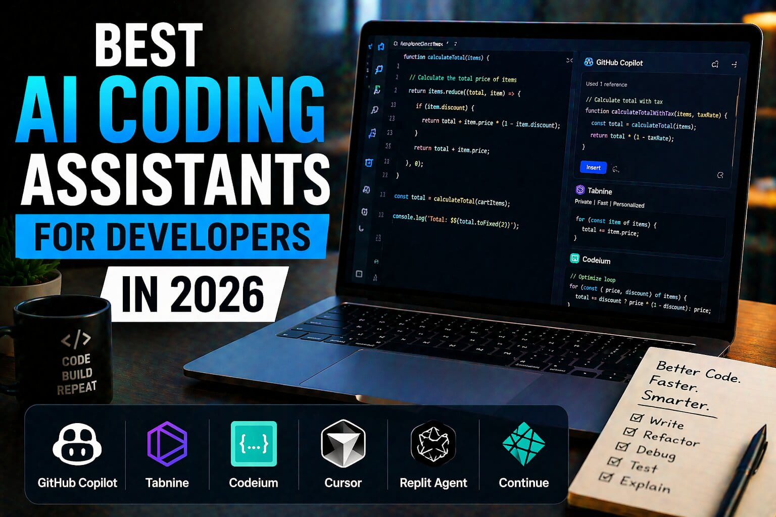Best AI Coding Assistants for Developers in 2026