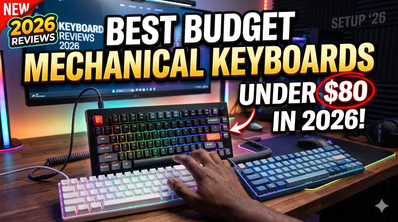 Best Budget Mechanical Keyboards Under $80 in 2026