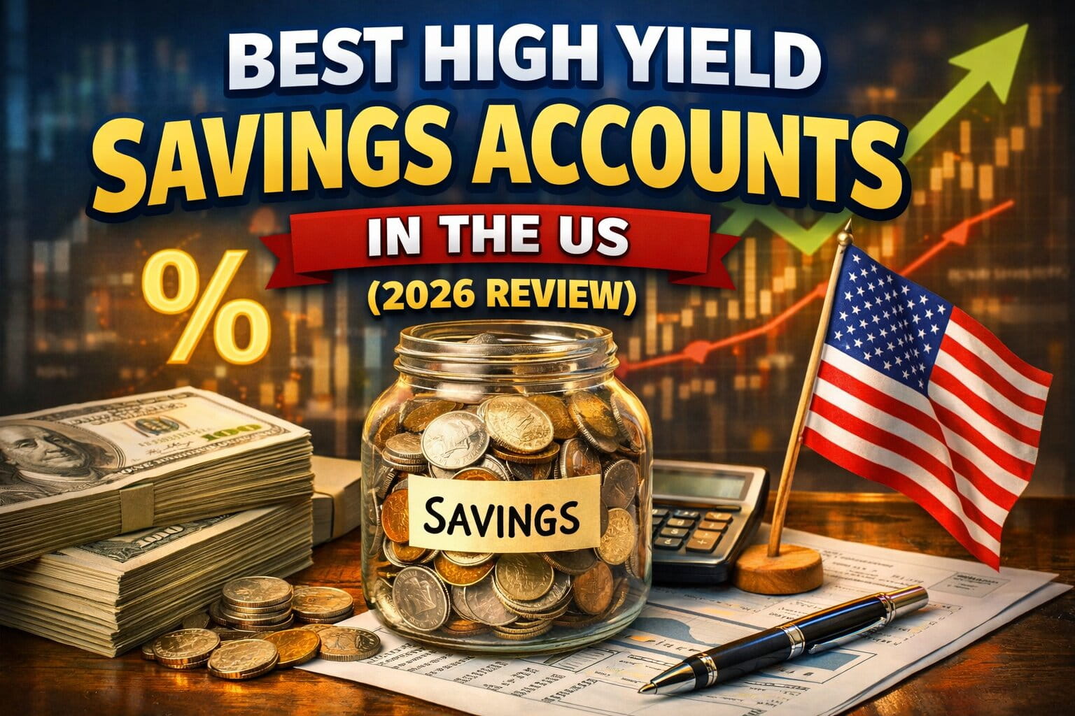 Best High Yield Savings Accounts in the US (2026 Review)