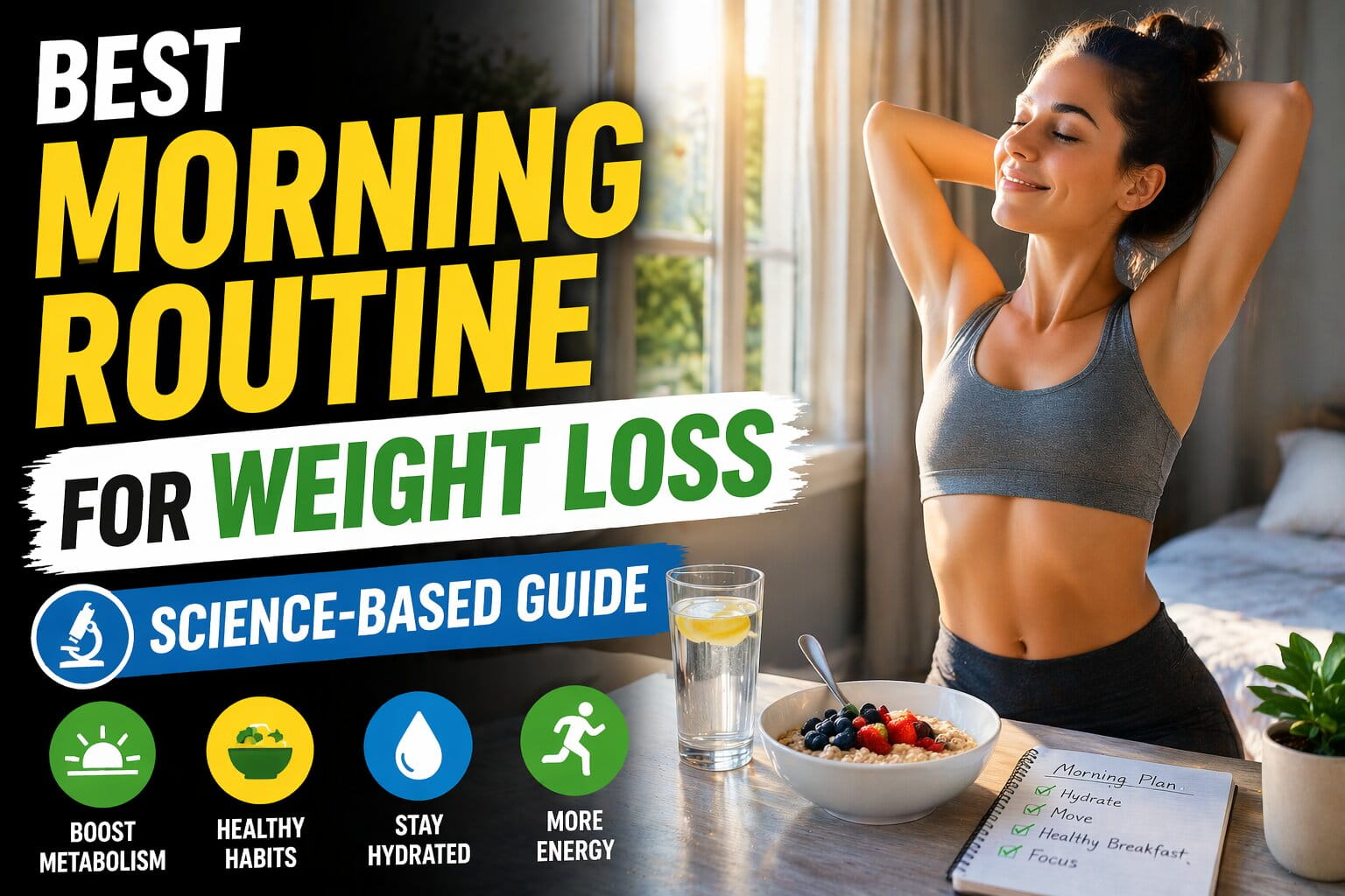 Best Morning Routine for Weight Loss (Science-Based Guide)