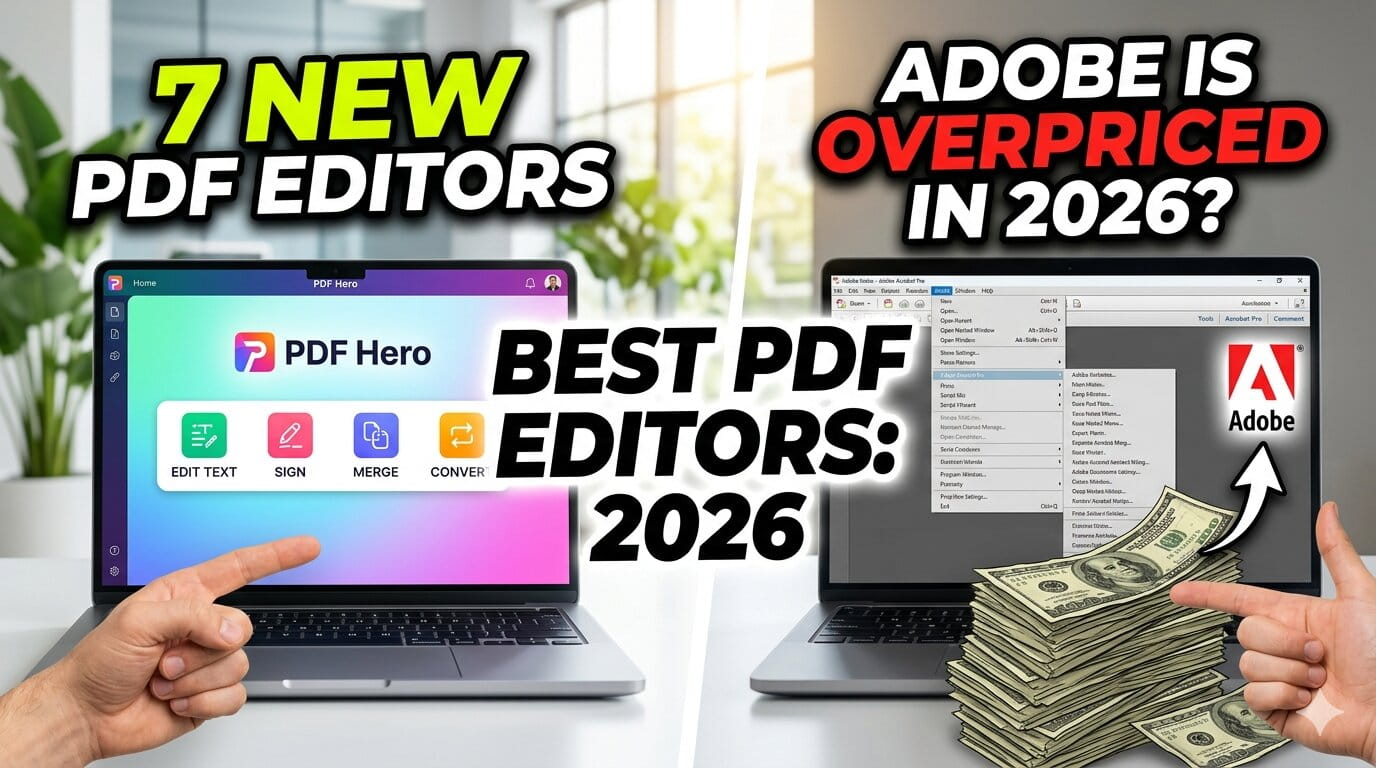 Best PDF Editor Apps in 2026: 7 Tools That Make Adobe Look Overpriced