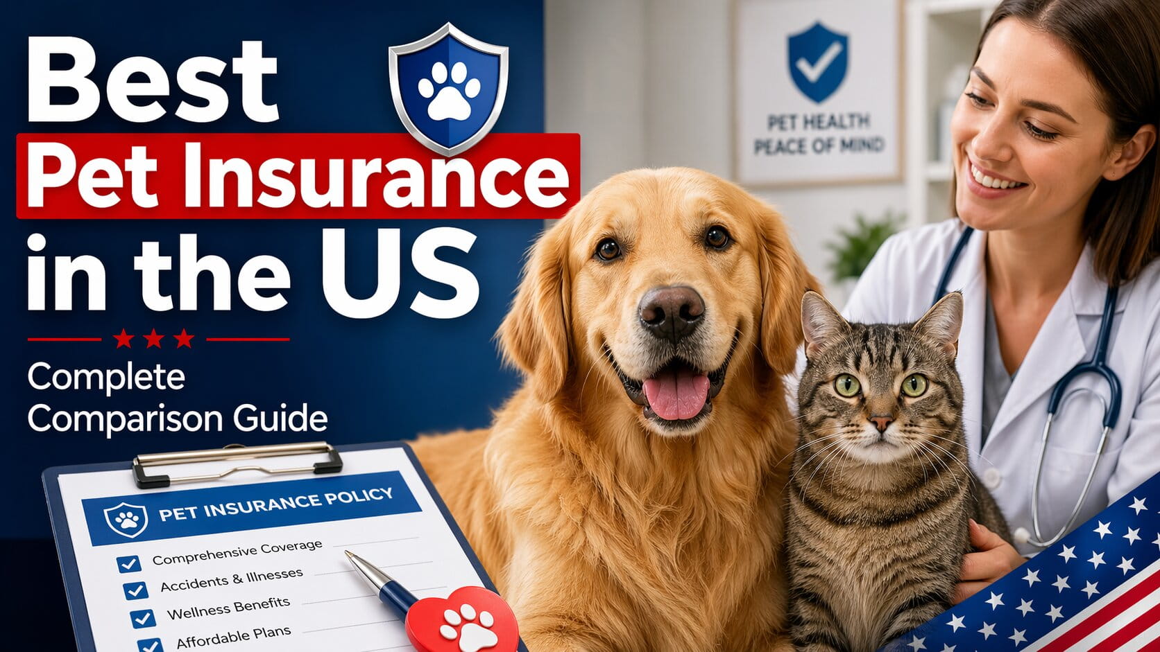 Best Pet Insurance in the US (Complete Comparison Guide)