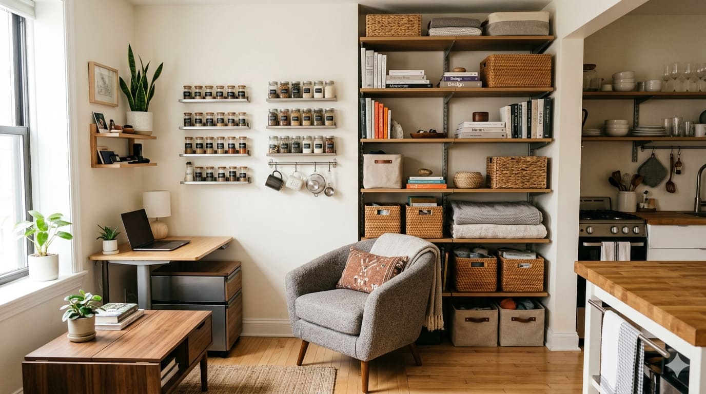 Best Small Apartment Storage Ideas for Tiny Spaces That Actually Work