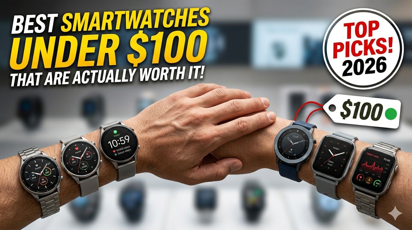 Best Smartwatches Under $100 That Are Actually Worth It