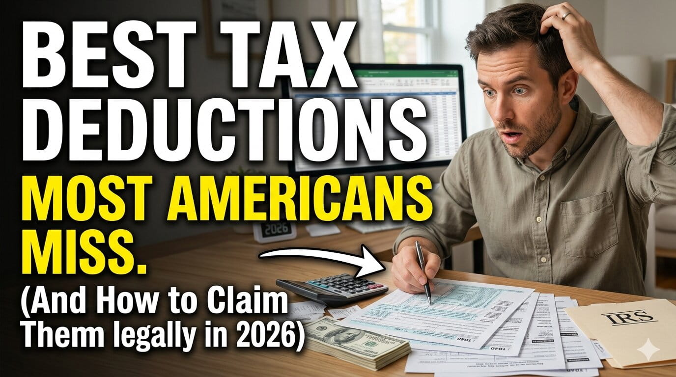 Best Tax Deductions Most Americans Miss in 2026 (And How to Claim Them Legally)