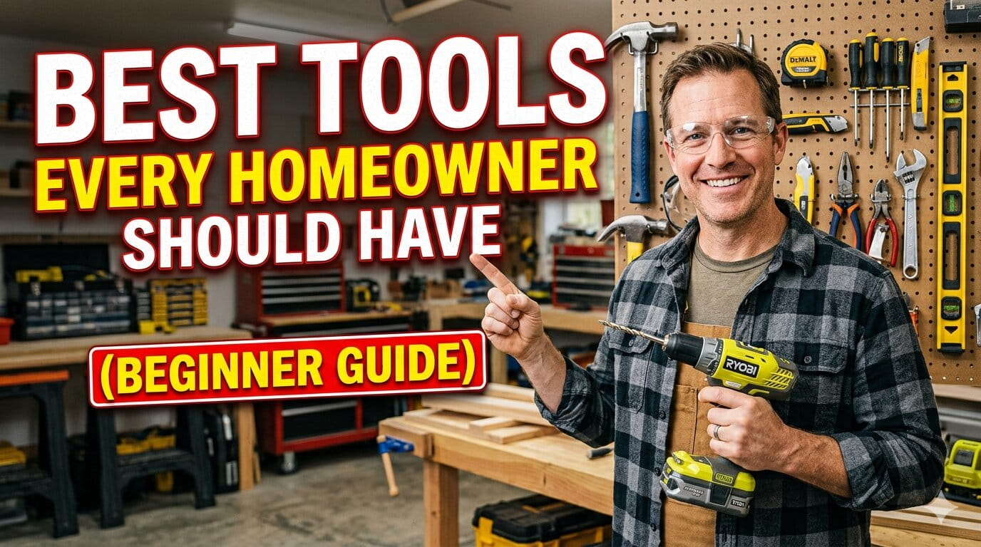 Best Tools Every Homeowner Should Have (Beginner Guide)