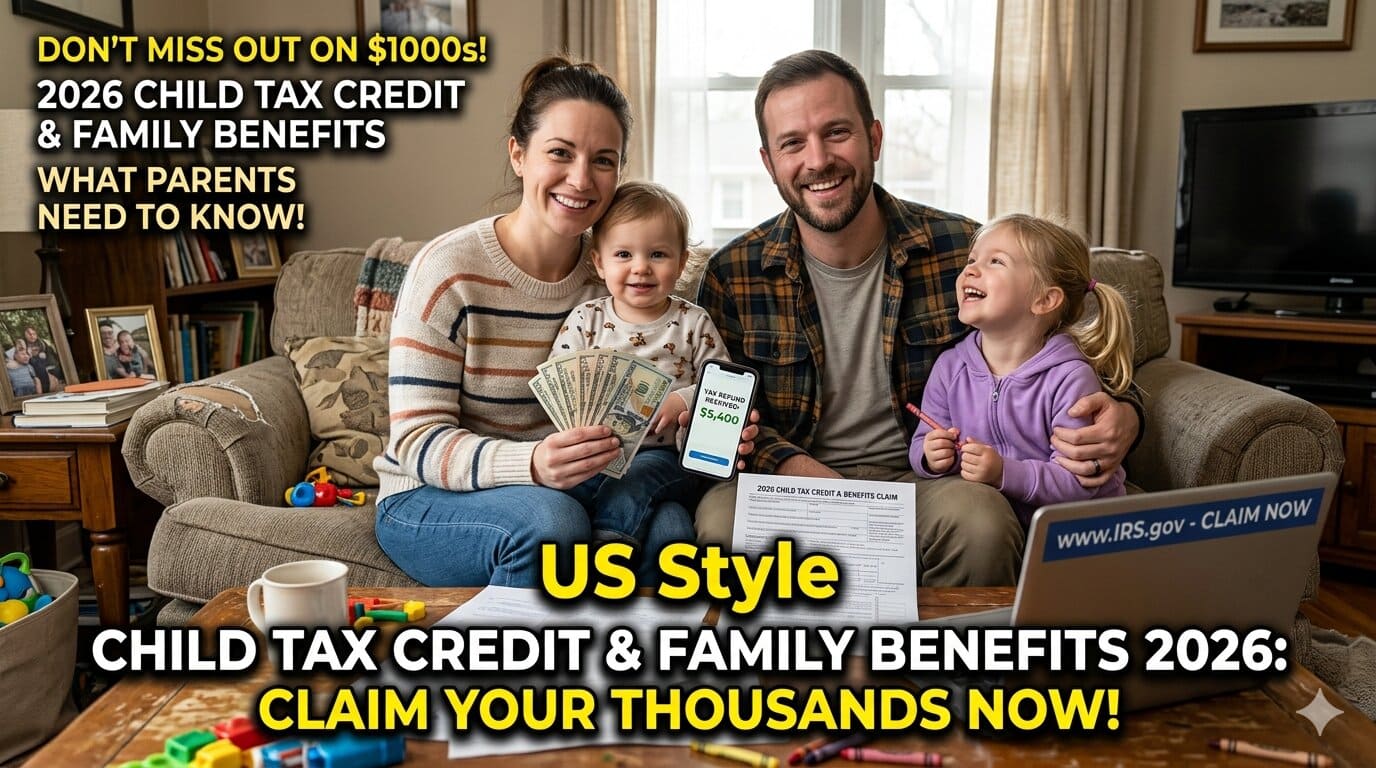 Child Tax Credit and Family Benefits 2026: What Parents Need to Know Before They Miss Out on Thousands