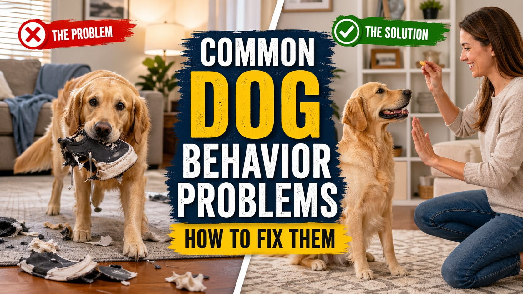 Common Dog Behavior Problems and How to Fix Them