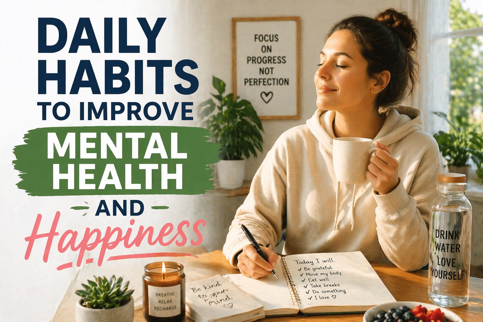 Daily Habits to Improve Mental Health and Happiness