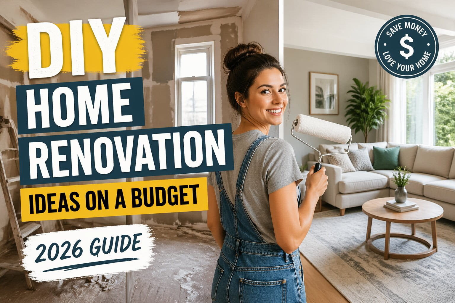DIY Home Renovation Ideas on a Budget (2026 Guide)