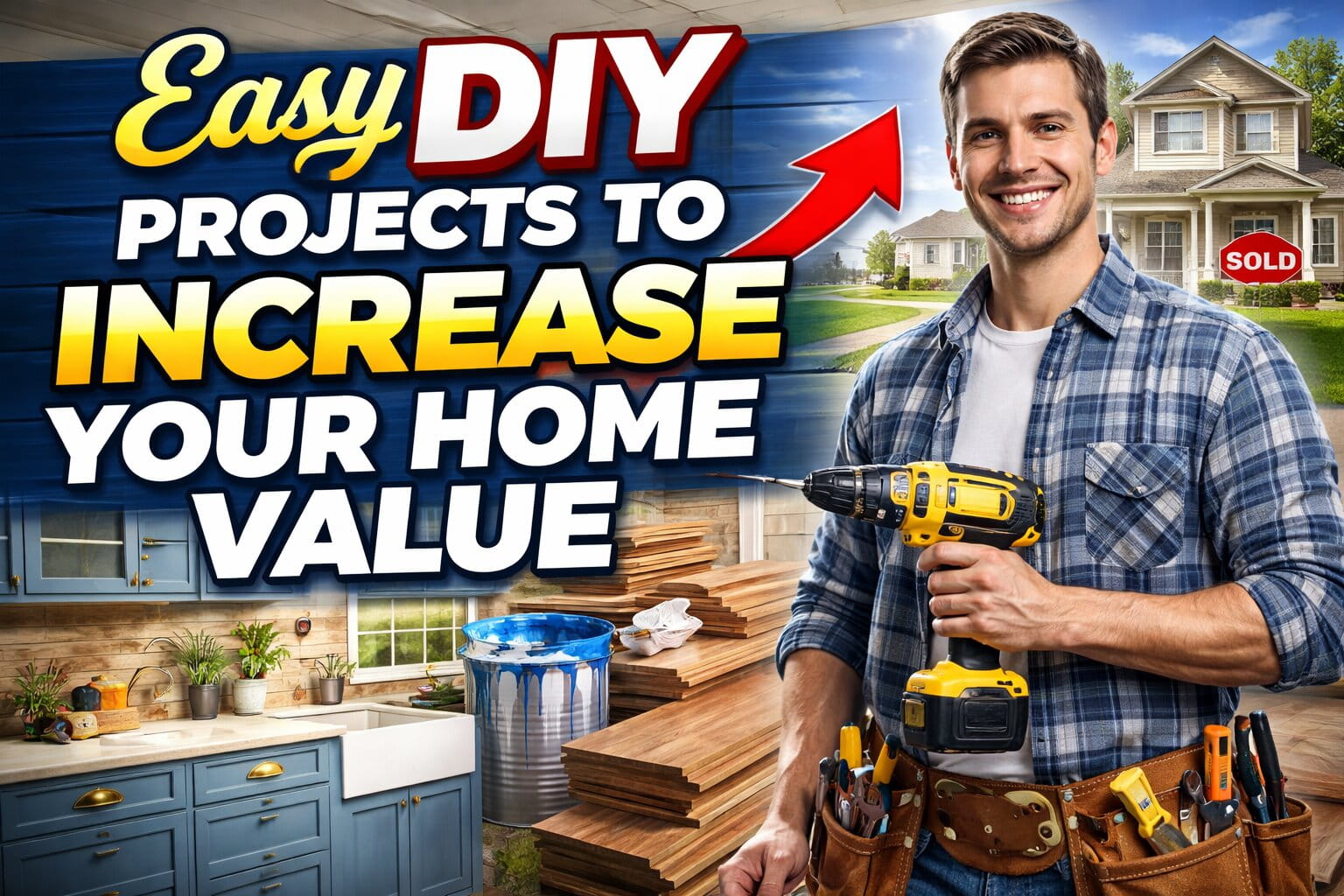 Easy DIY Projects to Increase Your Home Value