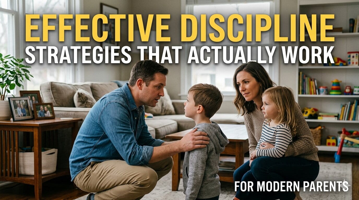 Effective Discipline Strategies That Actually Work for Modern Parents