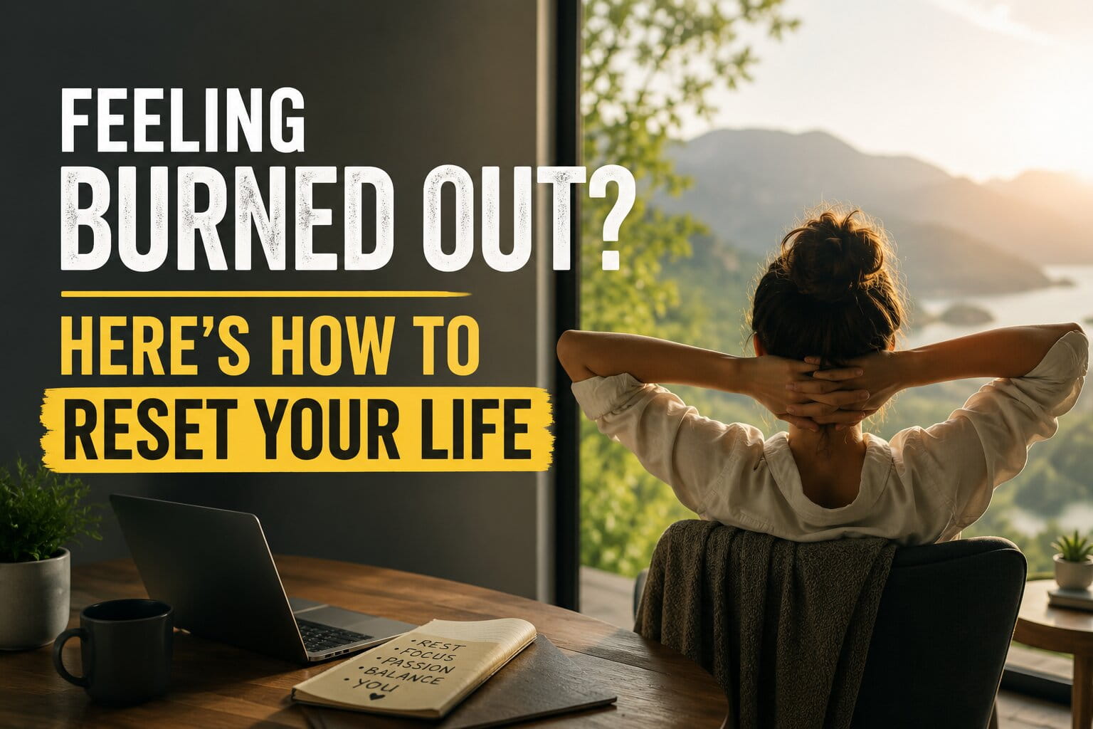 Feeling Burned Out? Here’s How to Reset Your Life