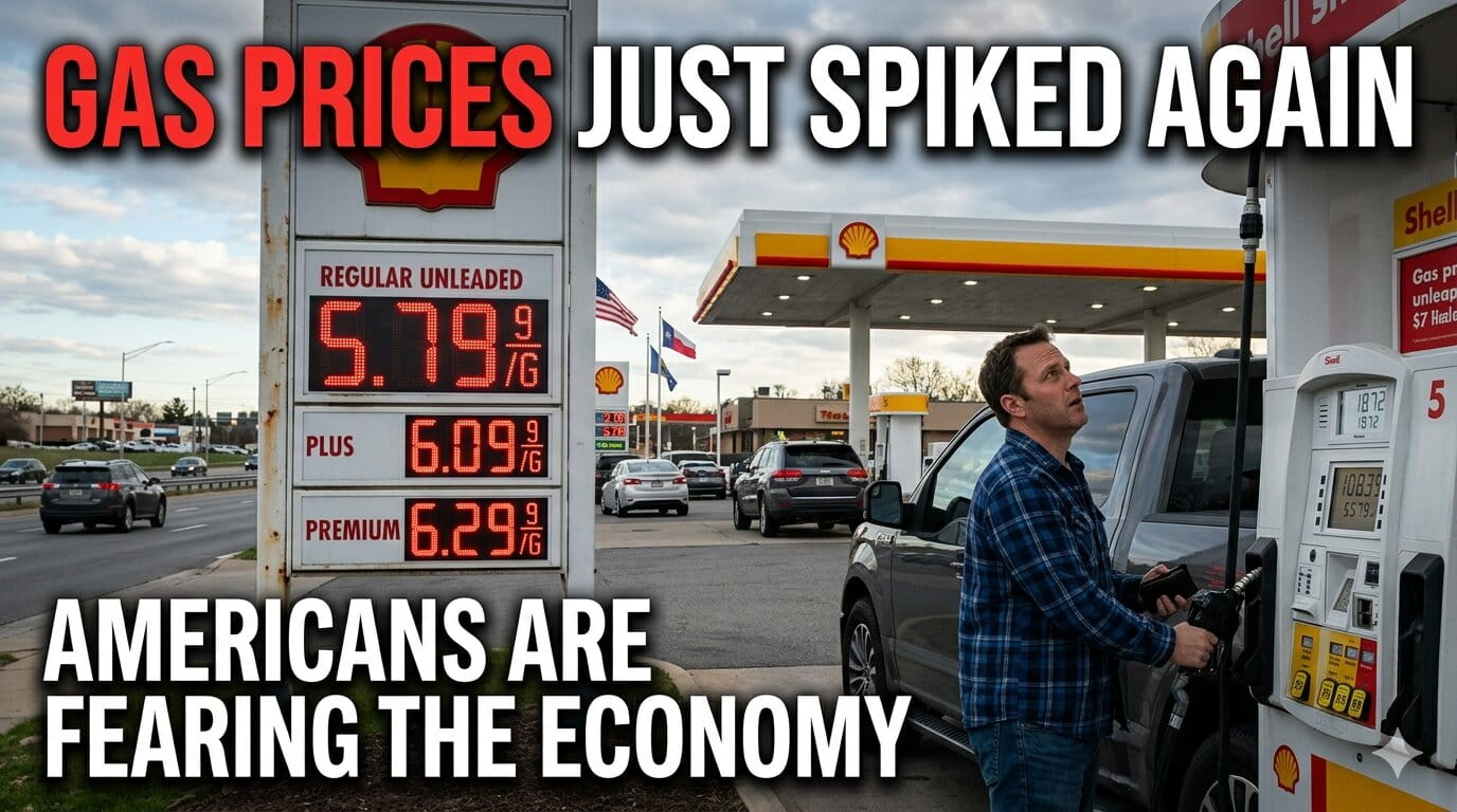 Gas Prices Are Rising Again, and Americans Are Starting to Worry About the Economy