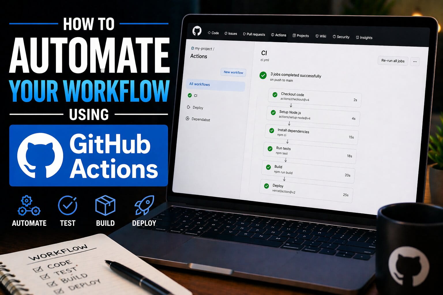How to Automate Your Workflow Using GitHub Actions