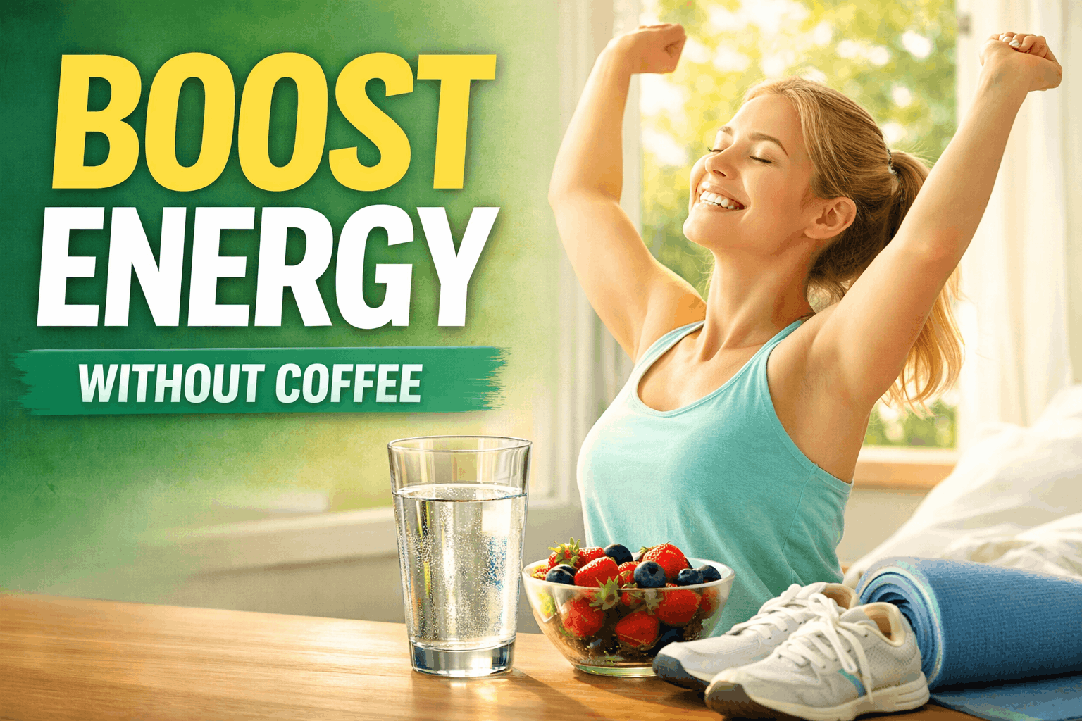 How to Boost Energy Naturally Without Coffee