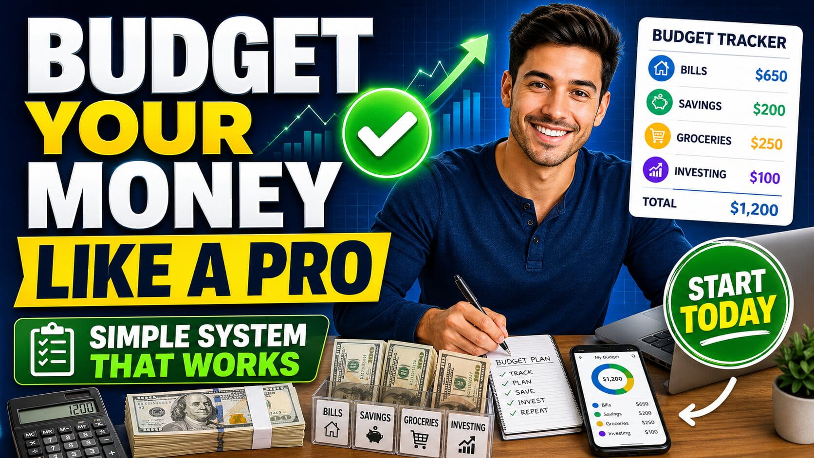 How to Budget Your Money Like a Pro (Simple System That Works)