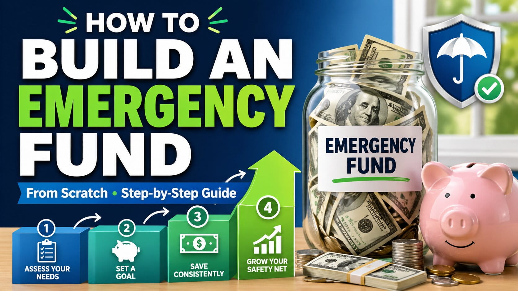 How to Build an Emergency Fund from Scratch (Step-by-Step Guide)