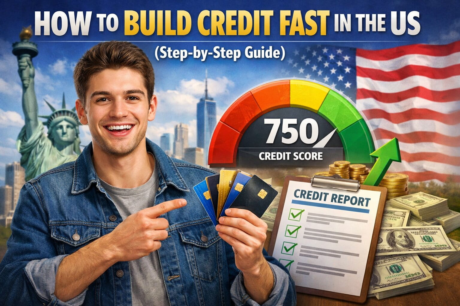 How to Build Credit Fast in the US (Step-by-Step Guide)