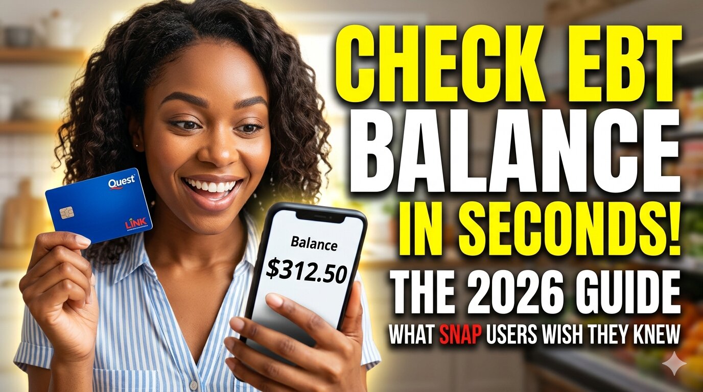 How to Check Your EBT Balance in Seconds: The 2026 Guide Most SNAP Users Wish They Knew Sooner
