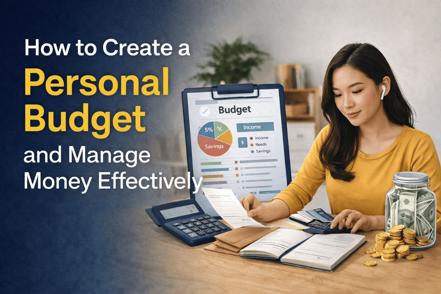 How to Create a Personal Budget and Manage Money Effectively