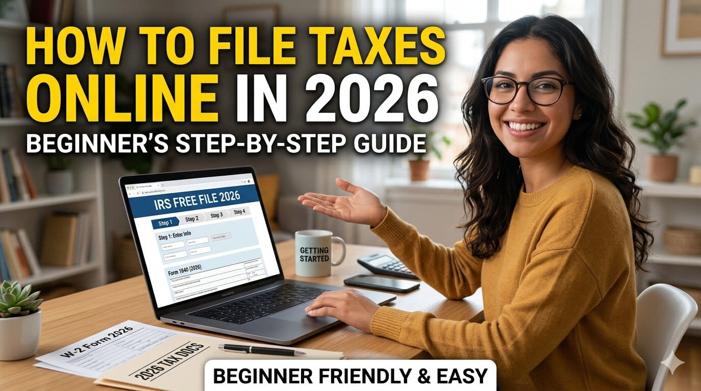 How to File Taxes Online in 2026: A Beginner-Friendly Step-by-Step Guide