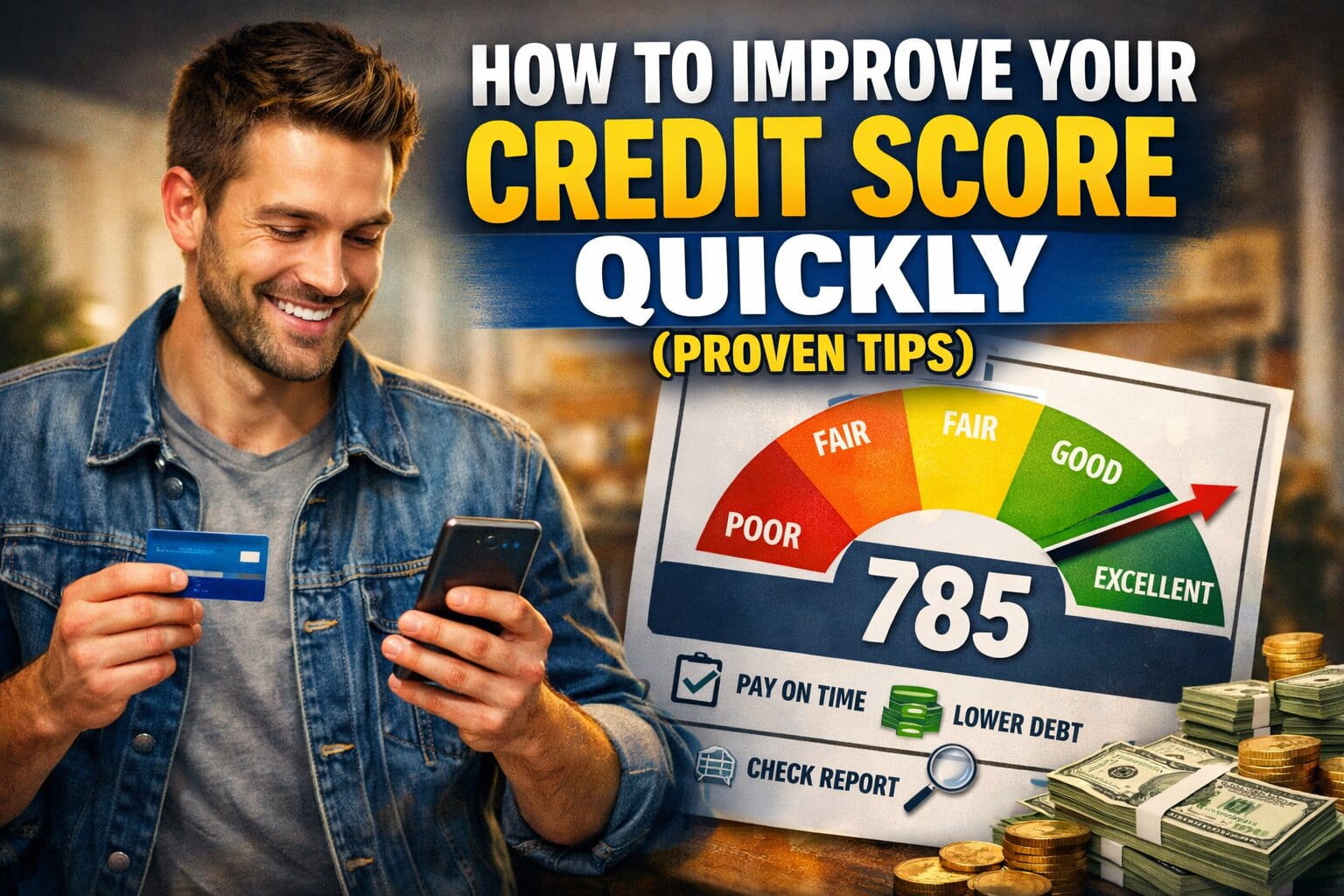 How to Improve Your Credit Score Quickly (Proven Tips)