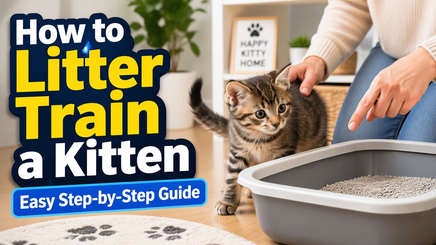 How to Litter Train a Kitten (Easy Step-by-Step Guide)