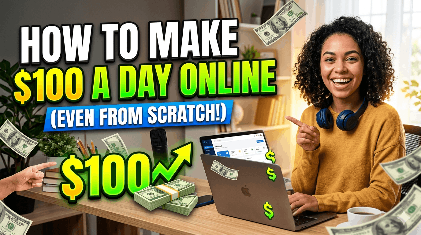 How to Make $100 a Day Online (Even If You’re Starting From Scratch)