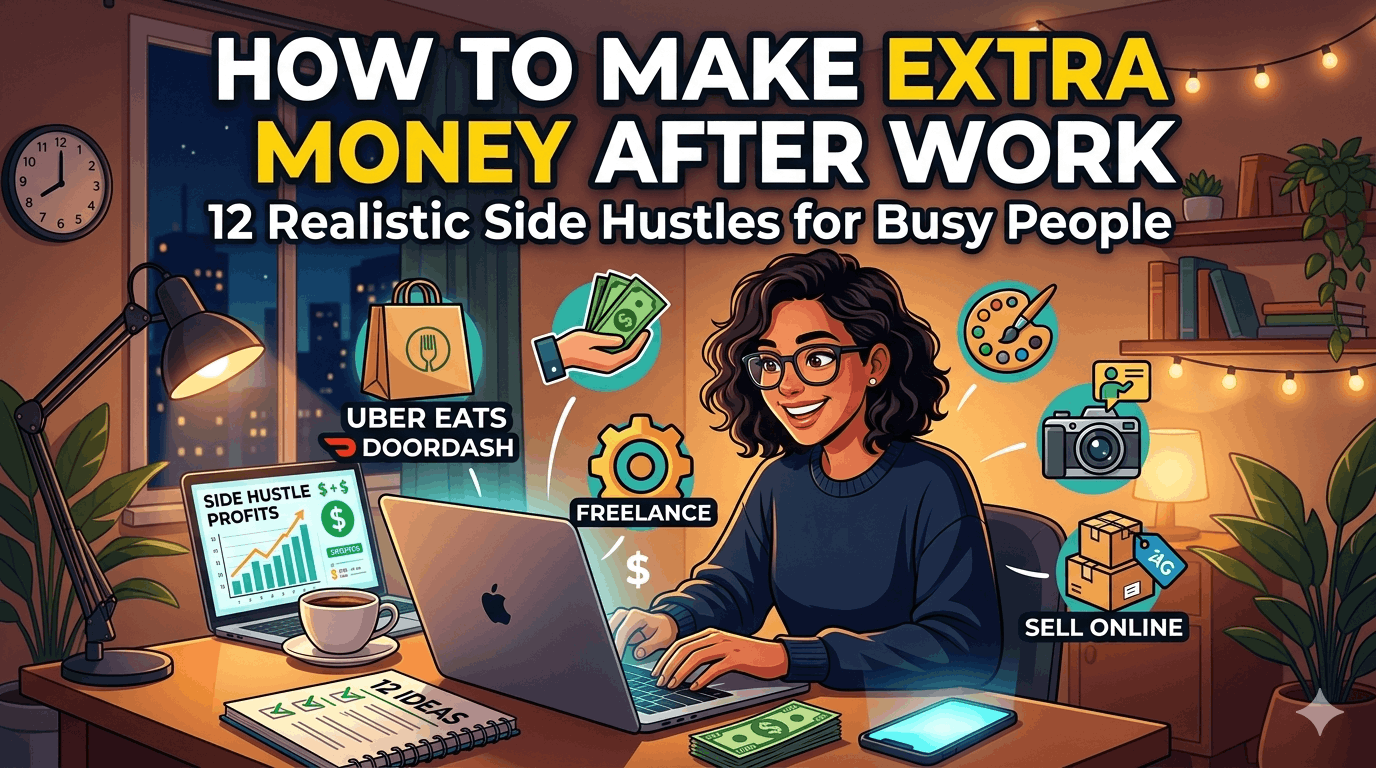 How to Make Extra Money After Work: 12 Realistic Side Hustles for Busy People