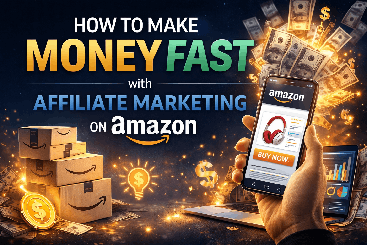 How to Make Money Fast with Affiliate Marketing on Amazon