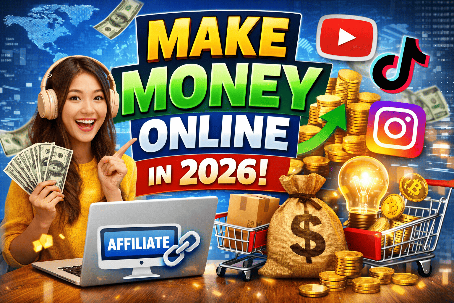 How to Make Money Online in 2026 (No Big Investment Needed)