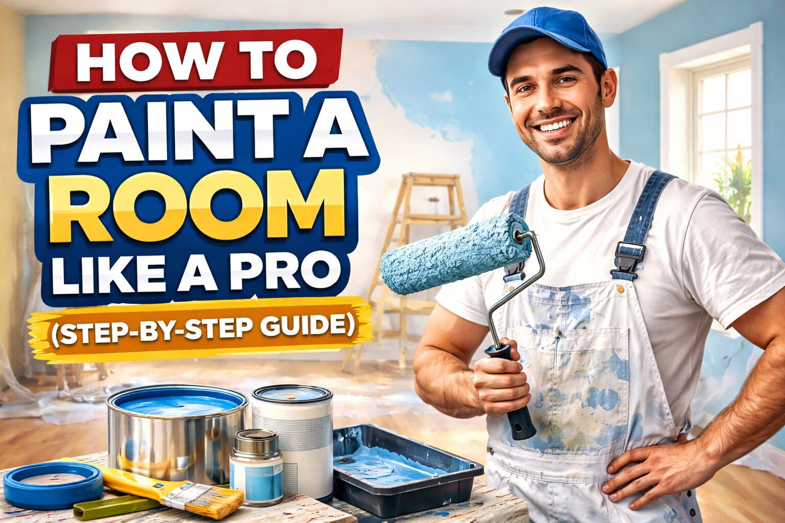 How to Paint a Room Like a Pro (Step-by-Step Guide)
