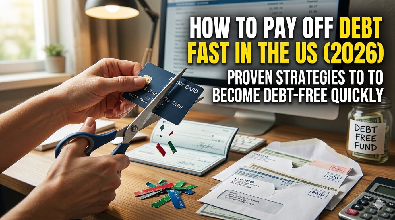 How to Pay Off Debt Fast in the US (2026): Proven Strategies to Become Debt-Free Quickly