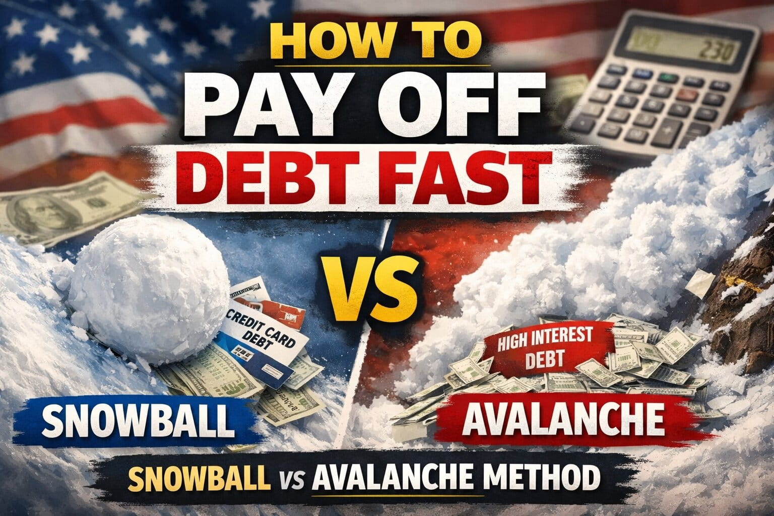 How to Pay Off Debt Fast (Snowball vs Avalanche Method)