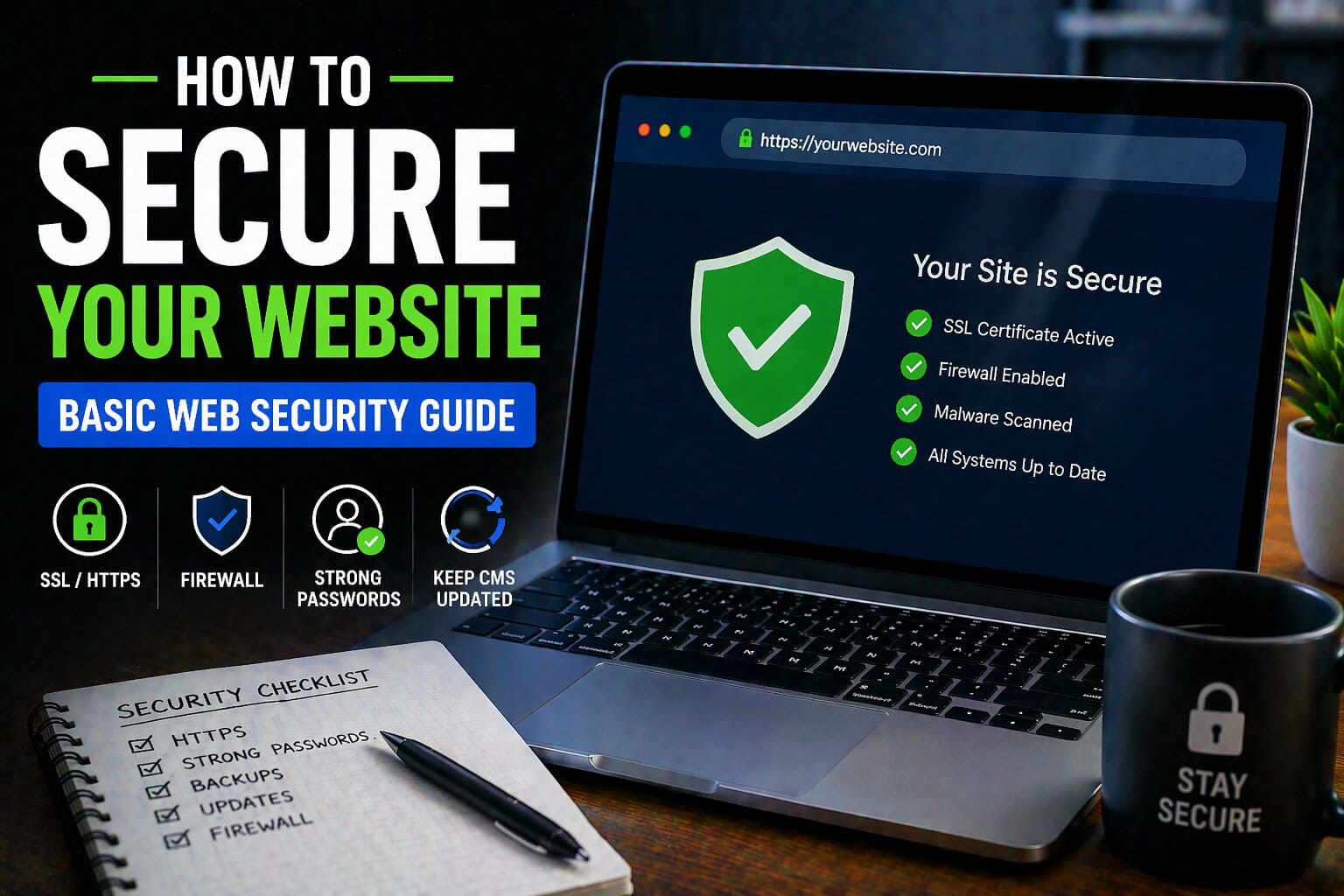 How to Secure Your Website (Basic Web Security Guide)