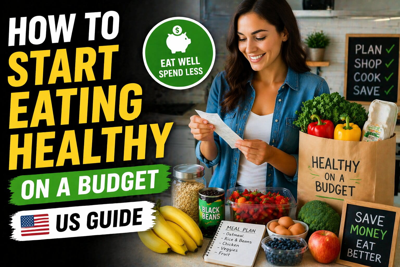 How to Start Eating Healthy on a Budget (US Guide)
