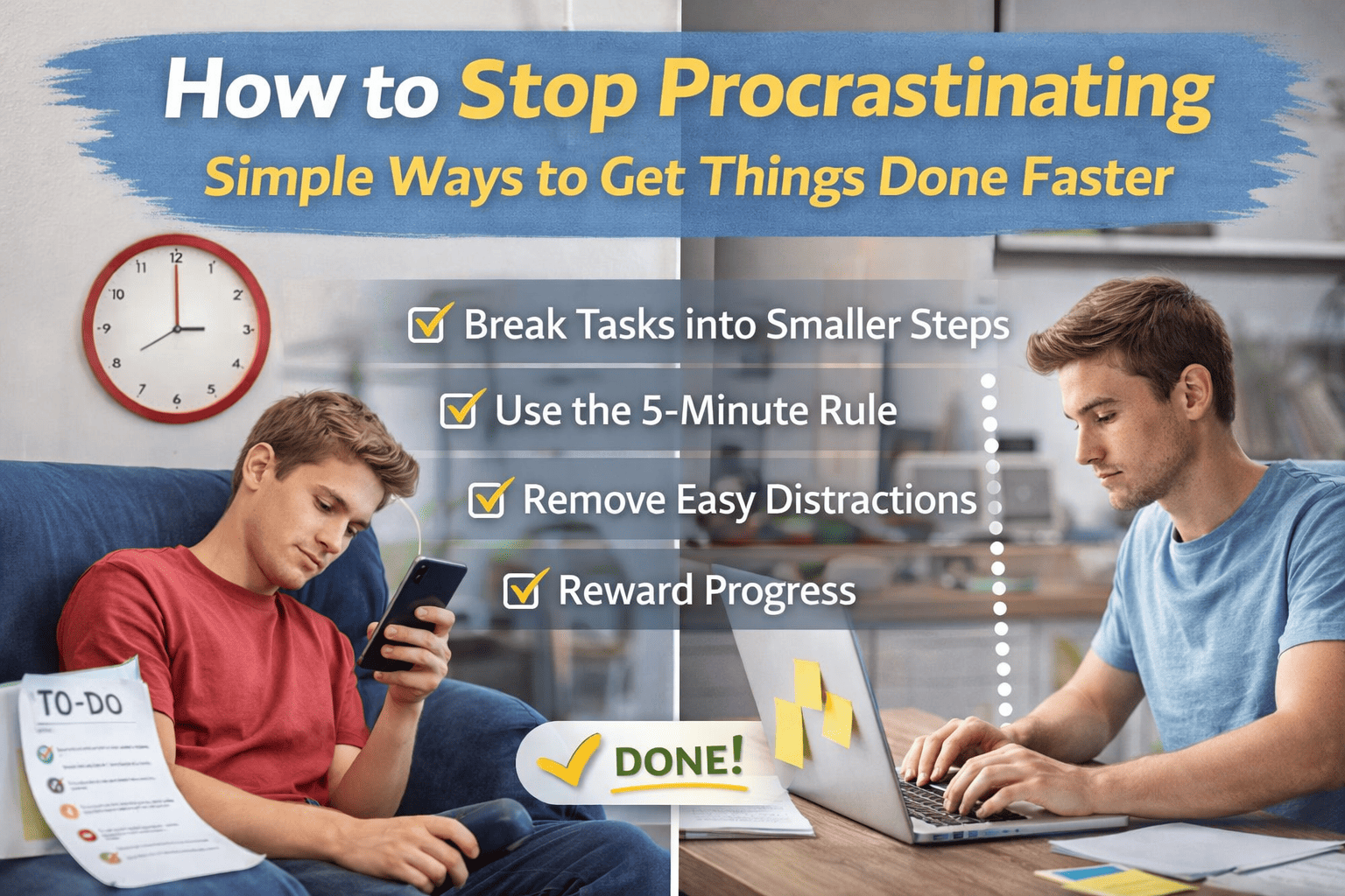How to Stop Procrastinating: Simple Ways to Get Things Done Faster
