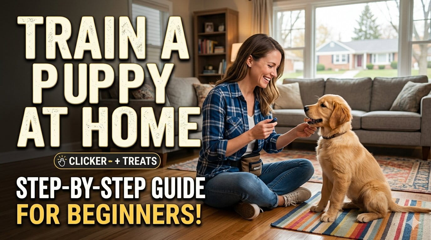 How to Train a Puppy at Home (Step-by-Step Guide for Beginners)