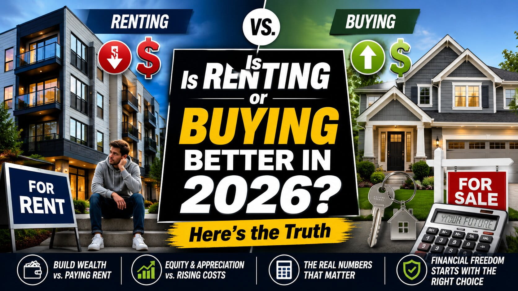 Is Renting or Buying Better in 2026? Here’s the Truth