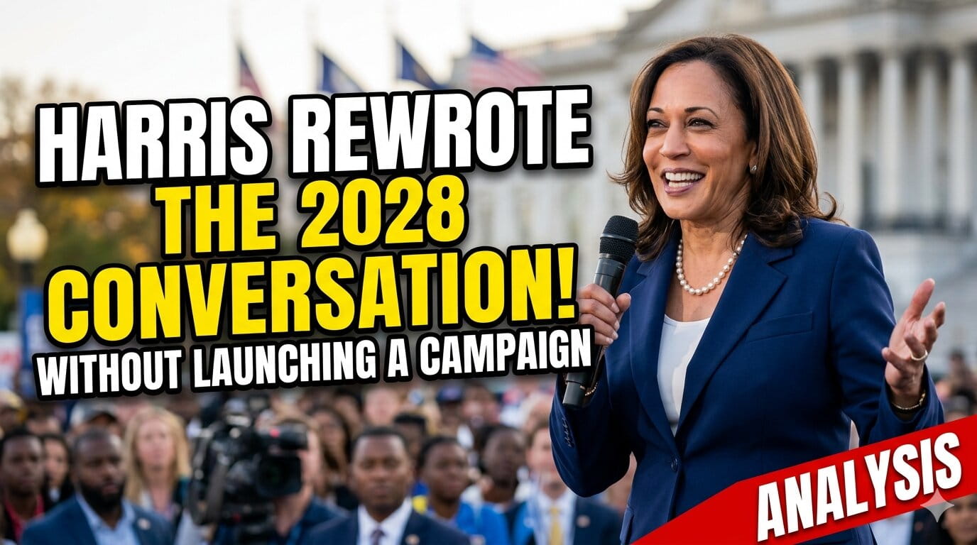 Kamala Harris Didn’t Launch a Campaign, but She Changed the 2028 Conversation Anyway